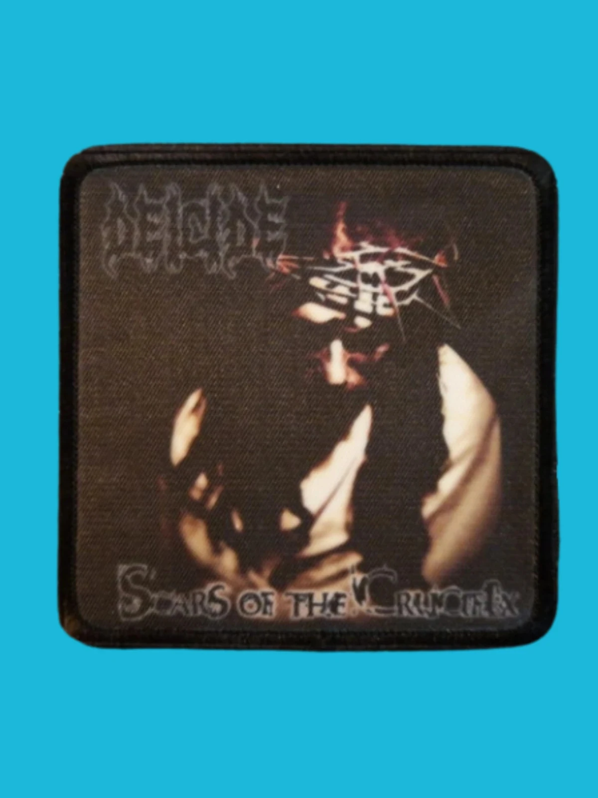 Patch Deicide - Scars of the Crucifix - Imprimé - Carré de 7,5 x 7,5 centimètres